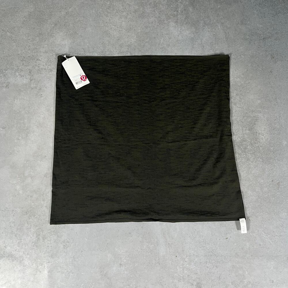 Lululemon Vinyasa Scarf Versatile Warm Wrap Green Women's One Size NWT